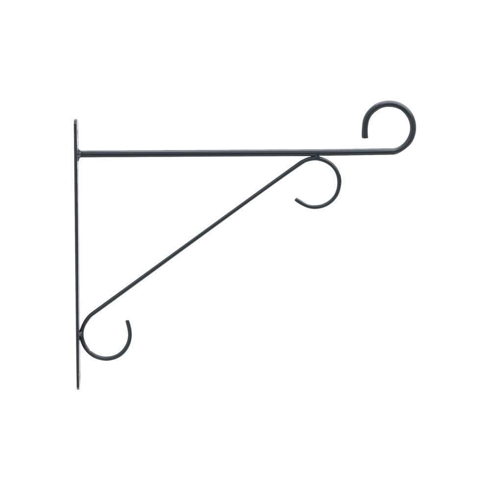 Potence pour suspension : acier, vert, L.30cm