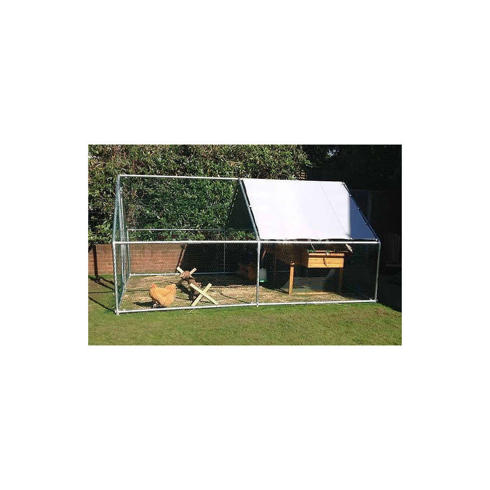 Enclos Run animals pour volaille, lapin : L400xl300xh200 cm