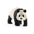 Figurine panda géant mâle en plastique injecté - 9,8x5x4 cm
