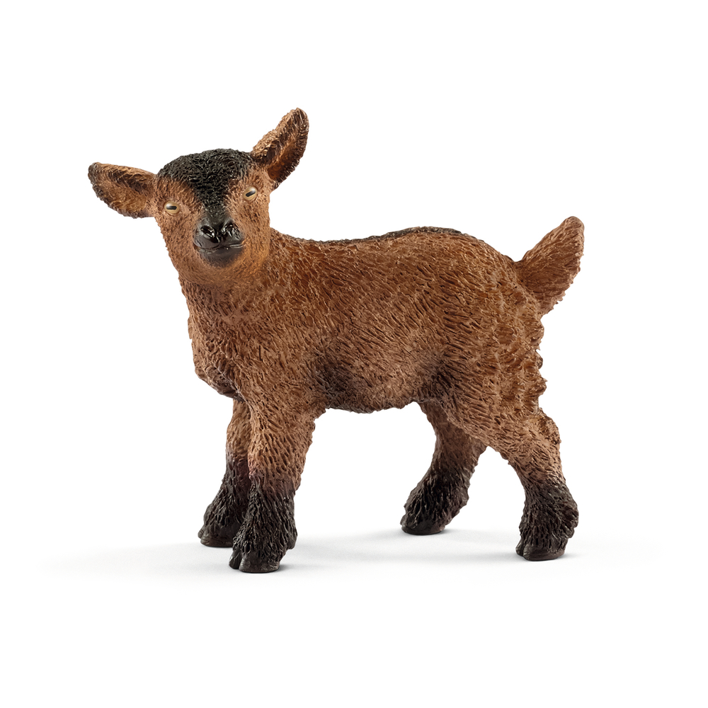 Figurine chevreau en plastique injecté - 4,6x4,3x2,3 cm