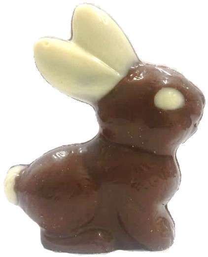 Figurine de petit lapin, en chocolat au lait - 40g