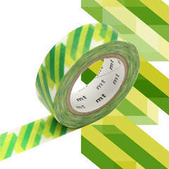 Masking Tape déco L. 10 m (15mm) - Crystal vert