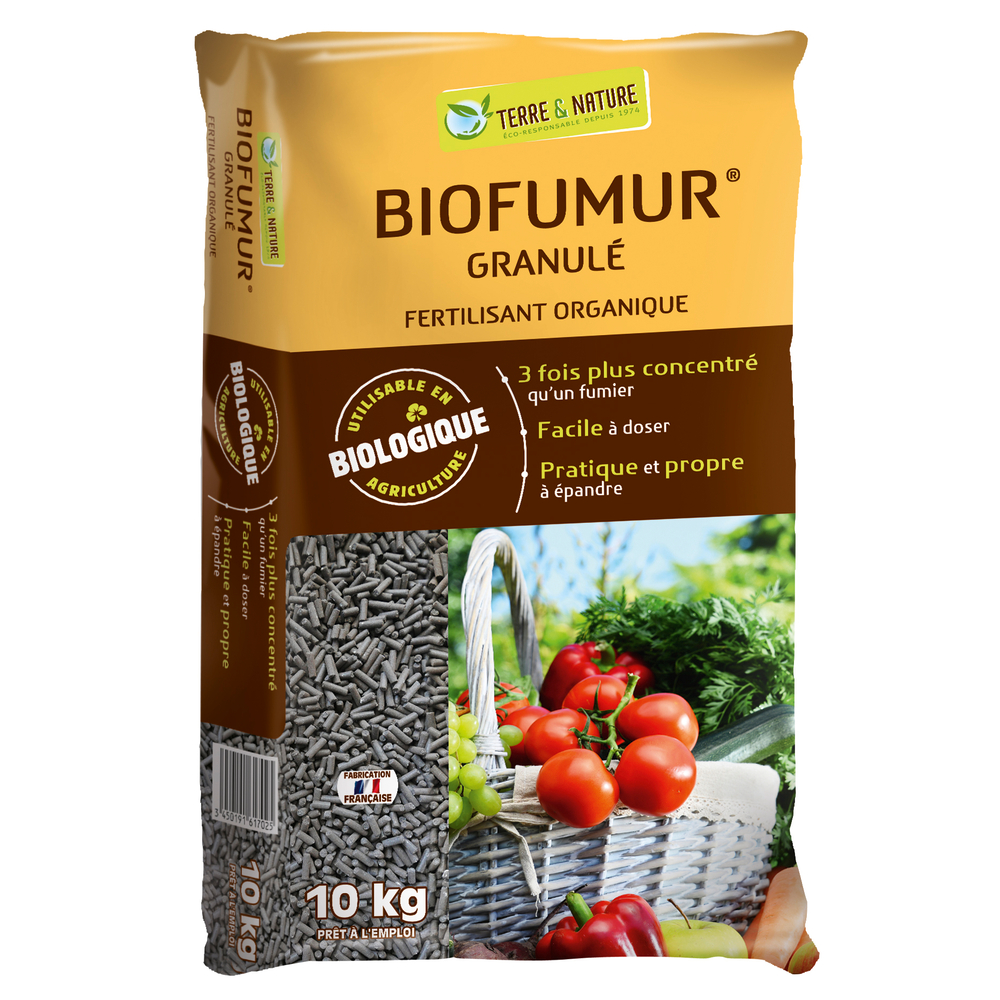 Amendement de biofumur® en granulé - sac de 10 kg