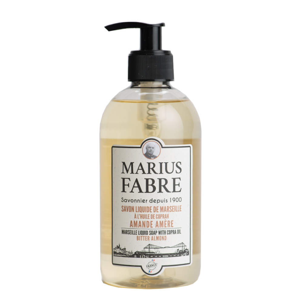 Savon liquide, pompe de 400ml - Amande amère