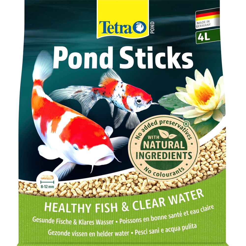 Pond Sticks, alimentation pour poissons de bassin - 4L