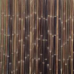 Panneau déroulable, en bambou naturel foncé - l.150 x H.180 cm