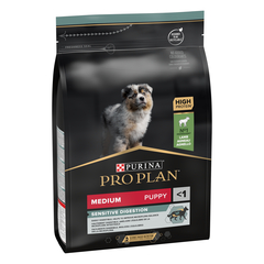 Croquette Pro plan Chien Medium Puppy Sensitive Digestion : Agneau 3kg