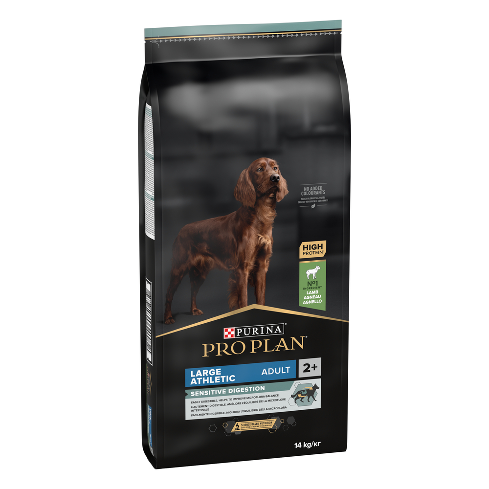 Croquette Pro plan Chien Large Athletic Sensi Digestion : Agneau 14kg