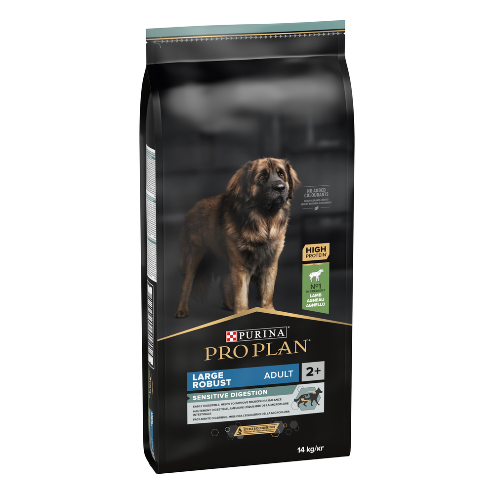 Croquette Pro plan Chien Large robust Sensitive Digest : Agneau 14kg