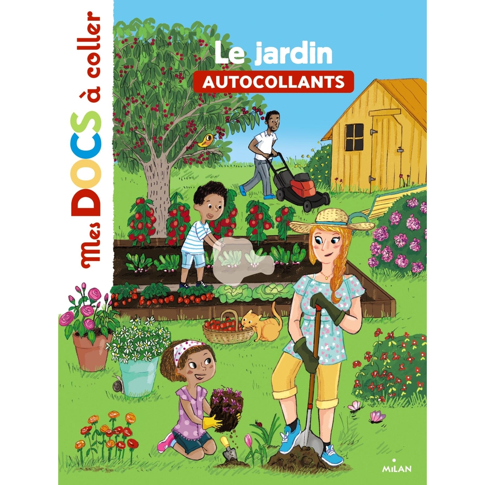 Livre pour enfant, mes docs à coller : le jardin