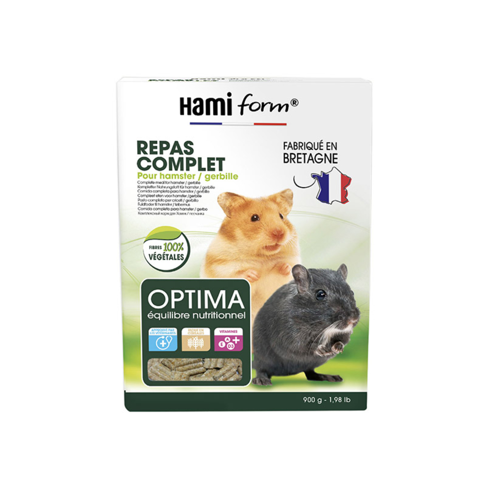 Repas complet pour hamster : 900gr