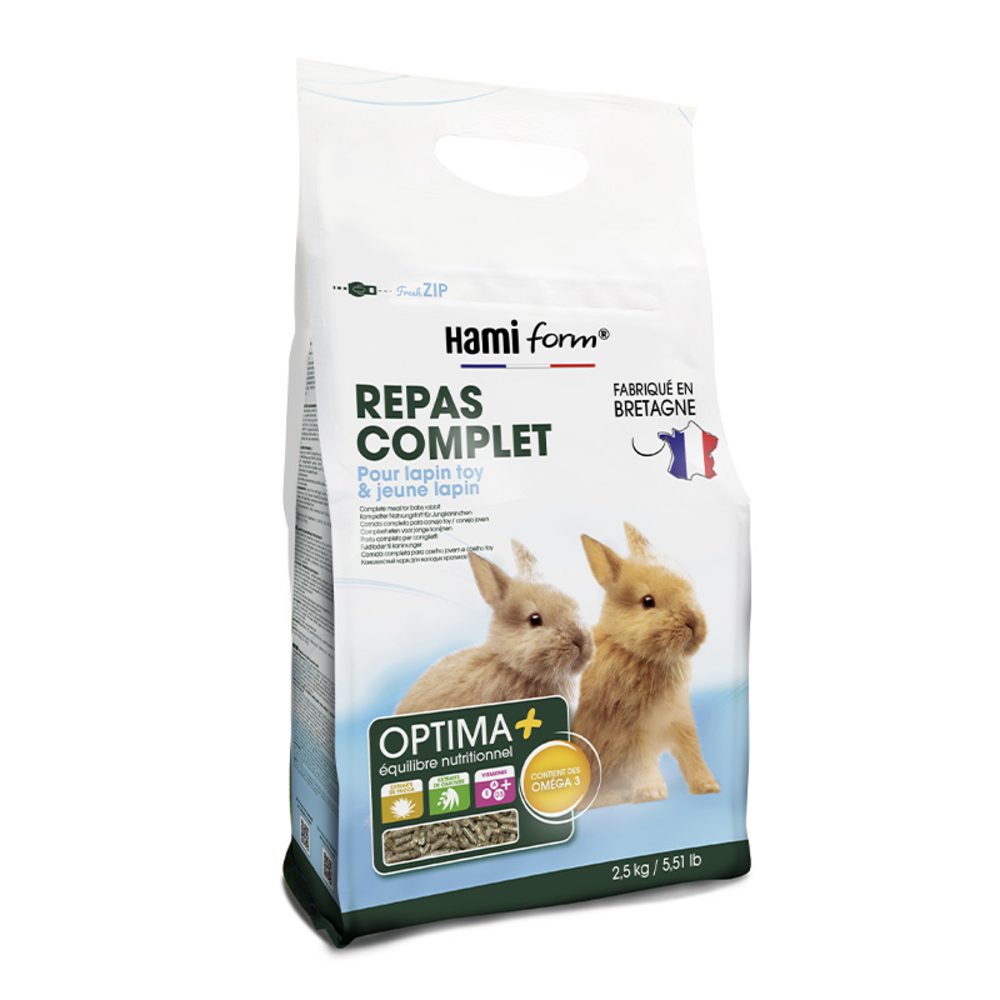 Aliment Prem optima pour lapin lapere : 2,5kg