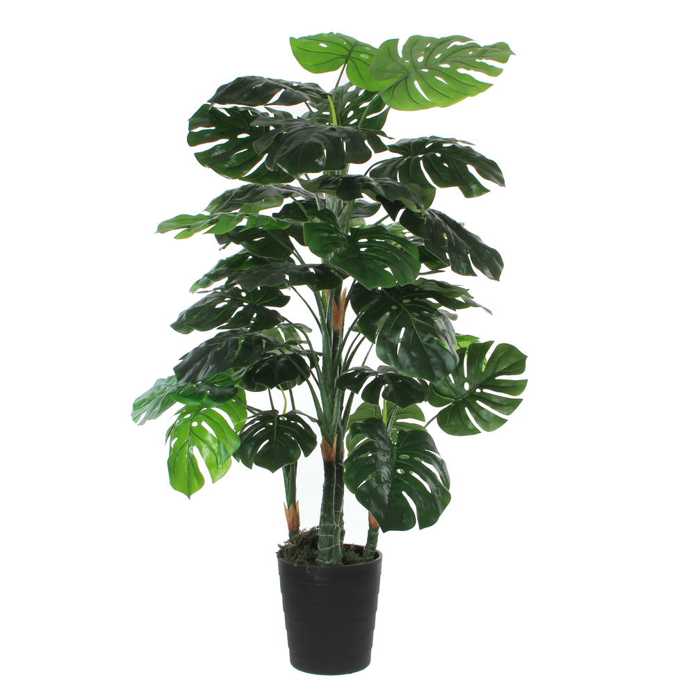 Monstera artificiel, en pot H140cm