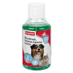 Solution haleine fraîche pour chien et chat : 250 ml