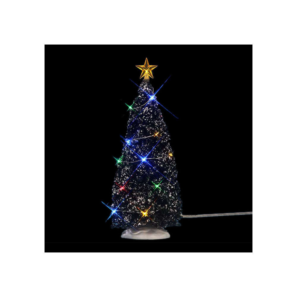 Arbre Electrique Multicolor 24 Lampes sur piles Lemax Truffaut