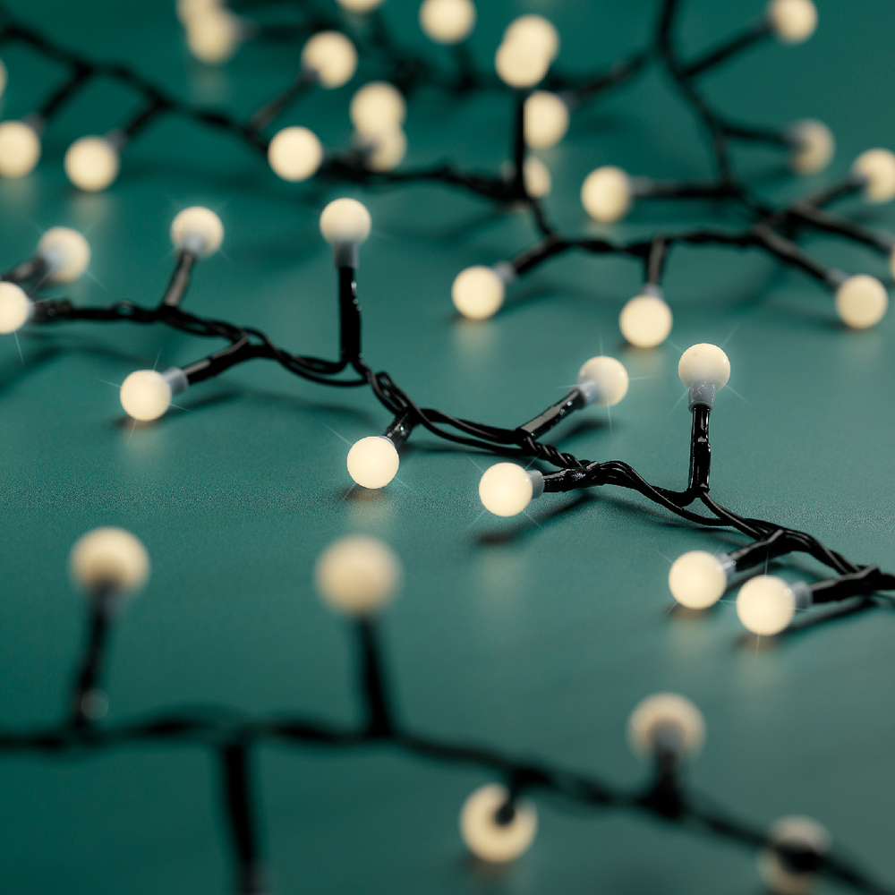 Guirlande cerise 500led EXT 1.1M NOI/CR