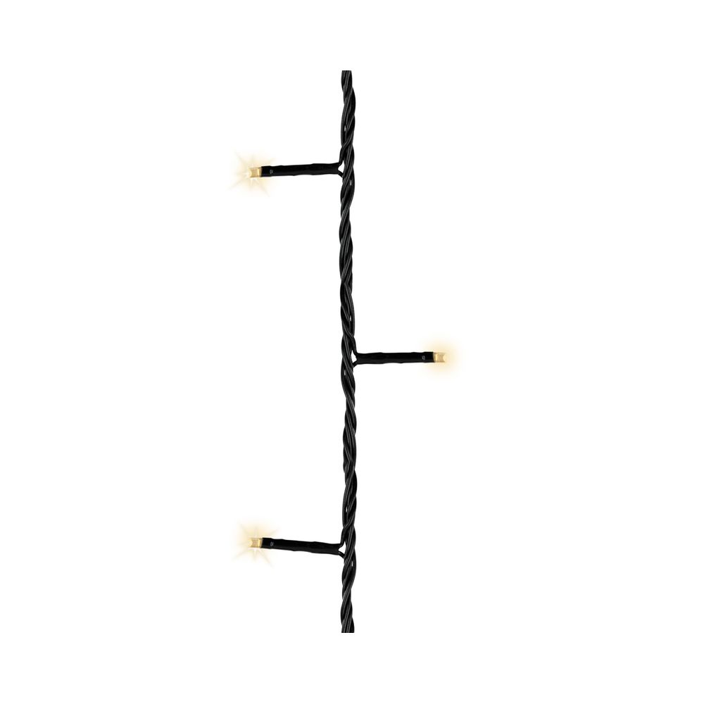 Guirlande lumineuse sur piles Durawise 192 LED beige 14 m