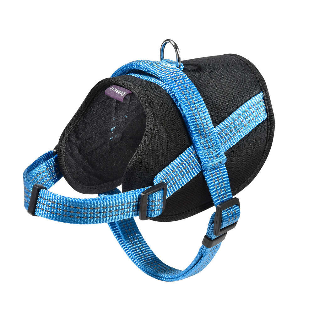 Harnais Easy de la collection Safe, couleur bleu et taille L