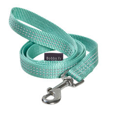 Laisse pour chien 'Safe', coloris lagon - taille S/M