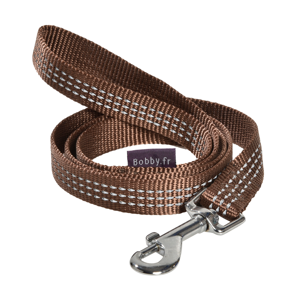 Laisse Safe pour chien de couleur marron et de taille 20