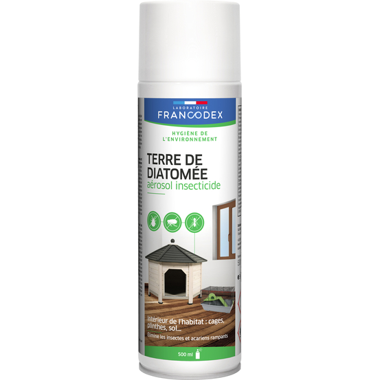 Aérosol insecticide environnement: Terre de Diatomée, 500ml