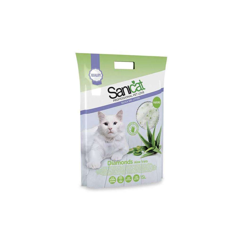 Sanicat diamonds aloe vera 15l top