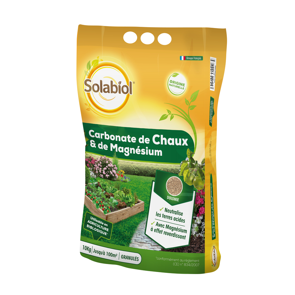Carbonate de chaux et de magnesium 10 kg Solabiol