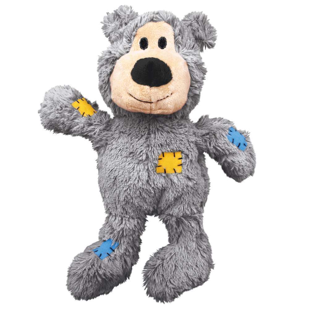 Jouet Ours en Peluche pour chien KONG Wild Knots Bear Medium-Large