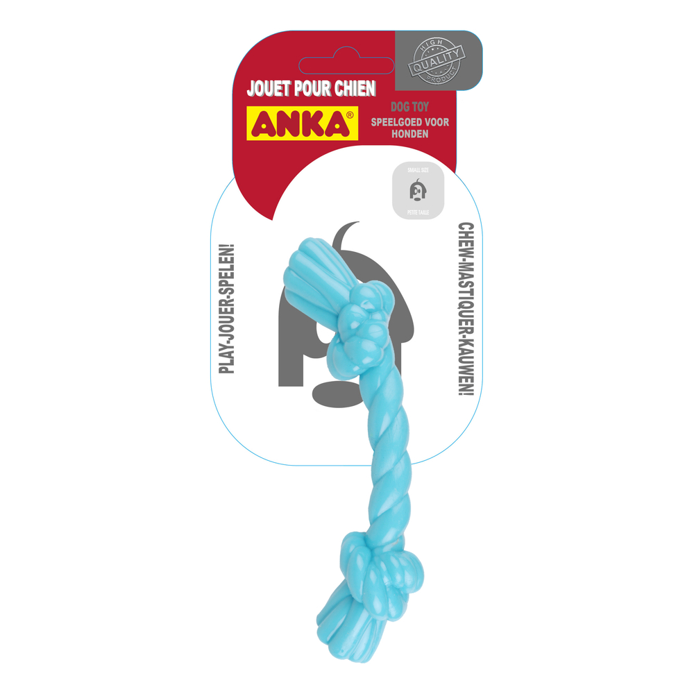 Corde a nœuds tpr small : 2 couleurs assorties