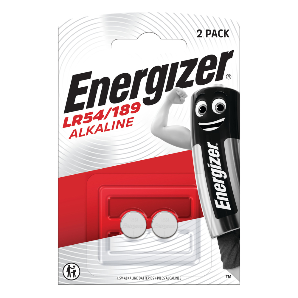 Piles alcaline Energizer LR54/189 (x2)