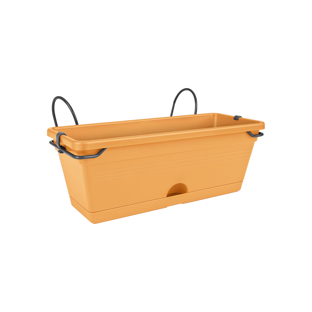 Jardinière green basicsen plastique terre cuite - 30,2x19,5x15,6cm