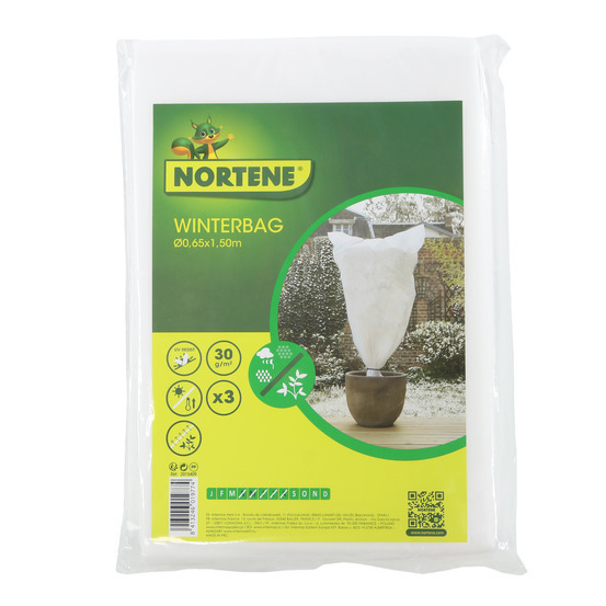 Lot de 3 housses en voile non tissé polypropylène 30 g/m²