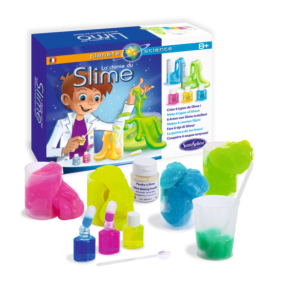 Kit scientifique - La chimie du Slime