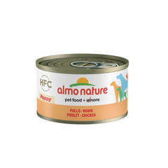 Aliment Almo Nature HFC Puppy, pour chien: Poulet, boîte 95g