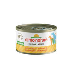 Aliment Almo Nature HFC, pour chien: Filet de poulet, boîte 95g