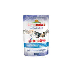Aliment Almo Nature Alternative, pour chat: Thon de l'Atlantique, 55g