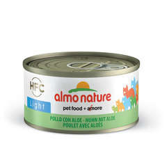 Aliment Almo Nature HFC Light, pour chat: Poulet Aloe, 70g