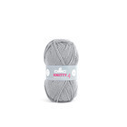 Pelote à tricoter Knitty 4 en acrylique coloris gris 814 - 140 m