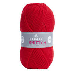 Pelote de laine 977 rouge : 140m Dmc