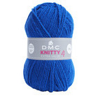 Pelote à tricoter Knitty 4 en acrylique coloris bleu foncé 979 - 140 m