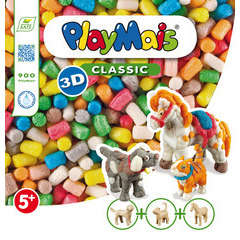 Boite Playmais '3D Animaux domestiques': 900 playmais/accessoires