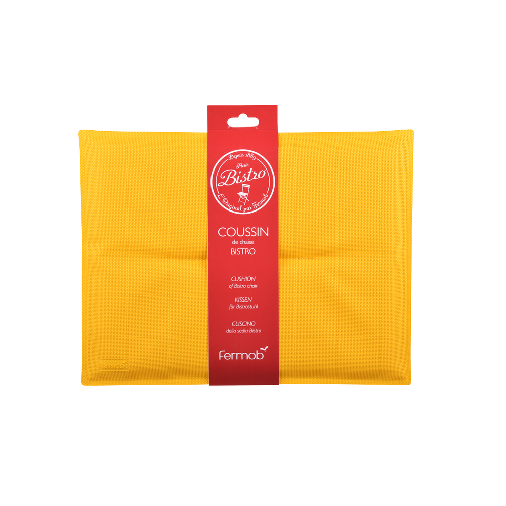 Coussin bistro miel