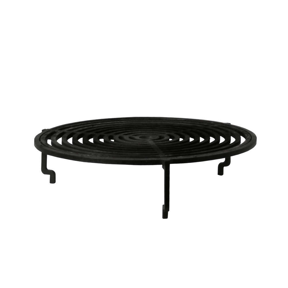 Grille de cuisson pour brasero 85 noire en acier - H.11 cm, D.43 cm