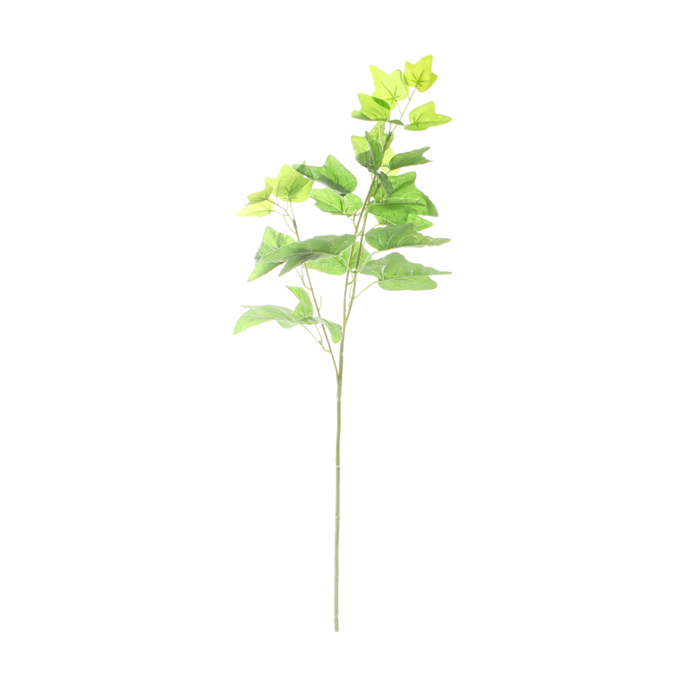 Fleur artificielle tige de lierre anglais vert H.66cm
