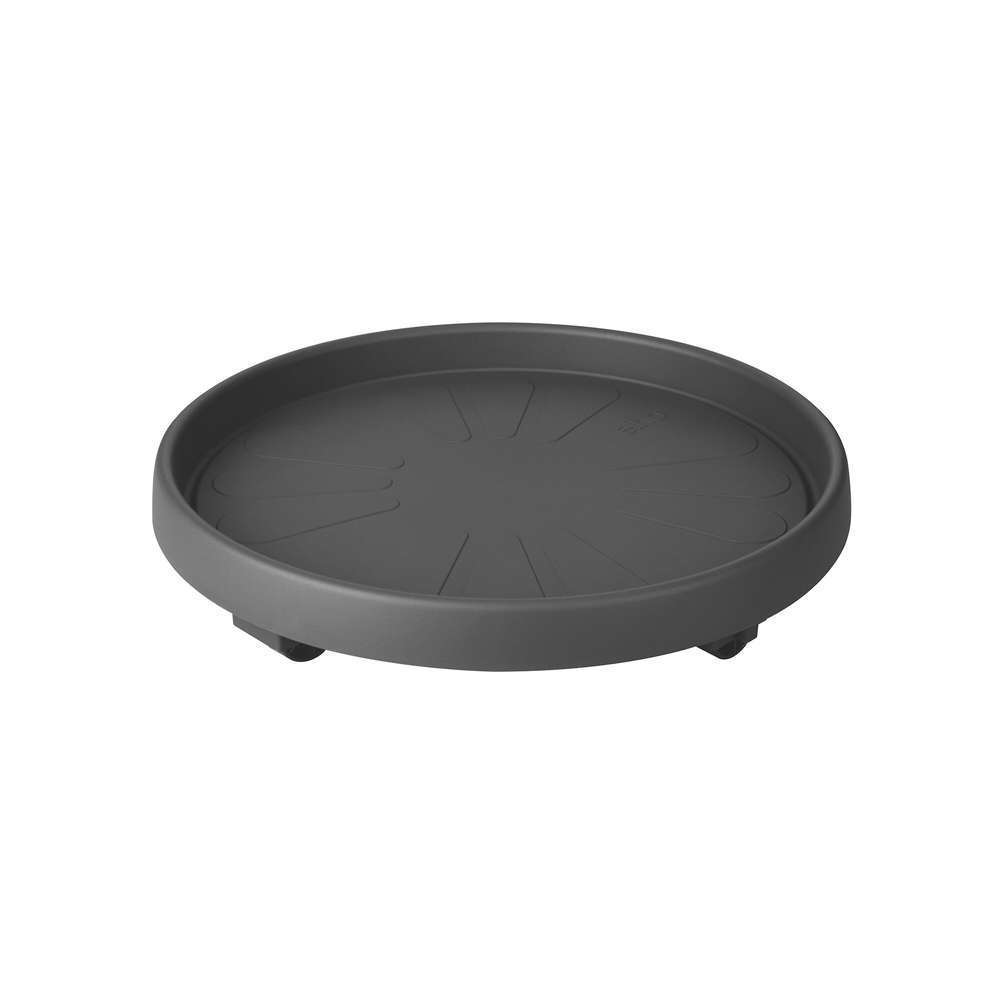 Soucoupe PlanttaxiÂ : anthracite, d.34, 5Â cm