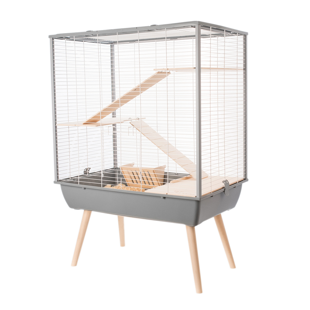 Cage Néo Cosy gris