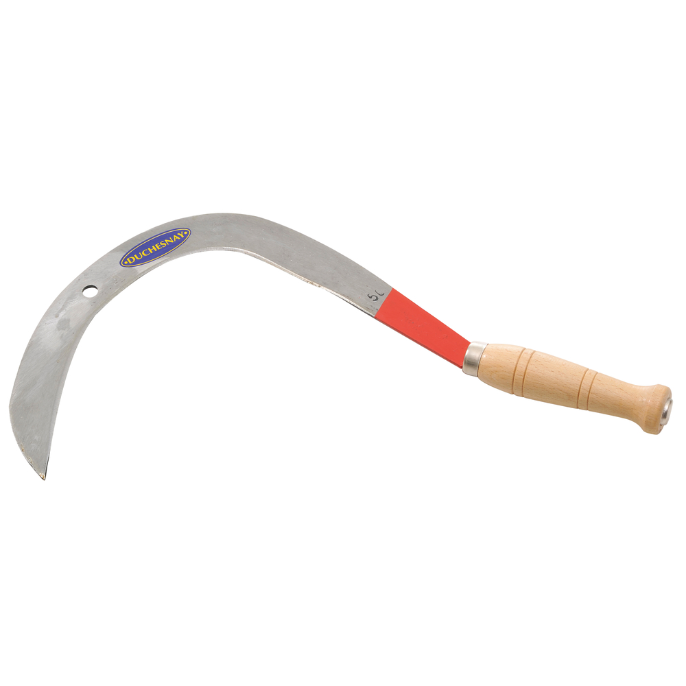 Faucille droite et forgée en acier - 40 cm