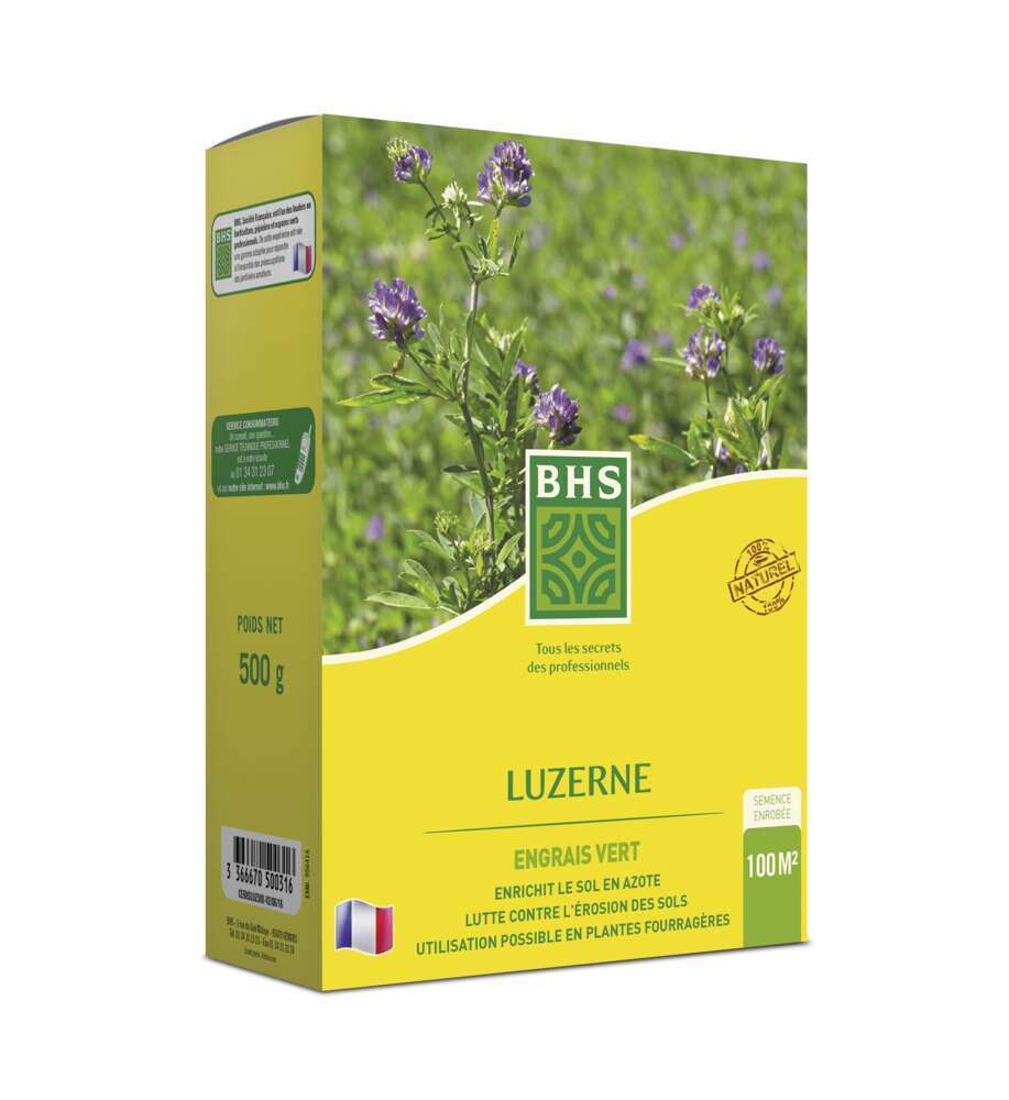Semence D'Engrais Luzerne 500 g