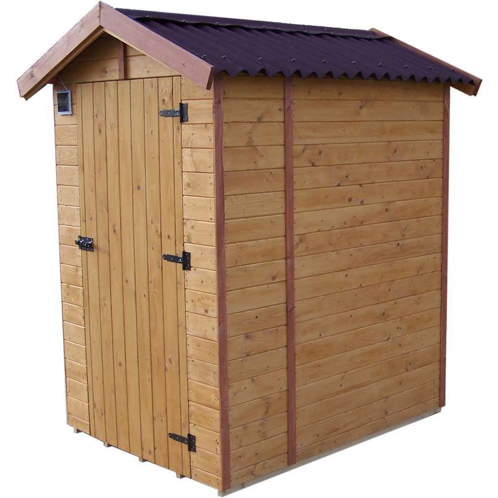 Abri WC, en bois avec toiture - 2,03m²