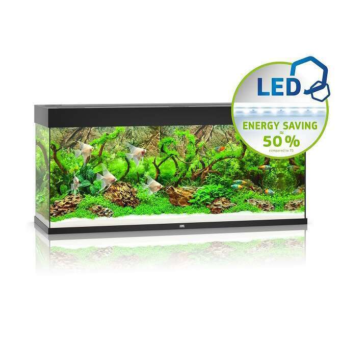 Aquarium LED Rio, noir - 240 litres